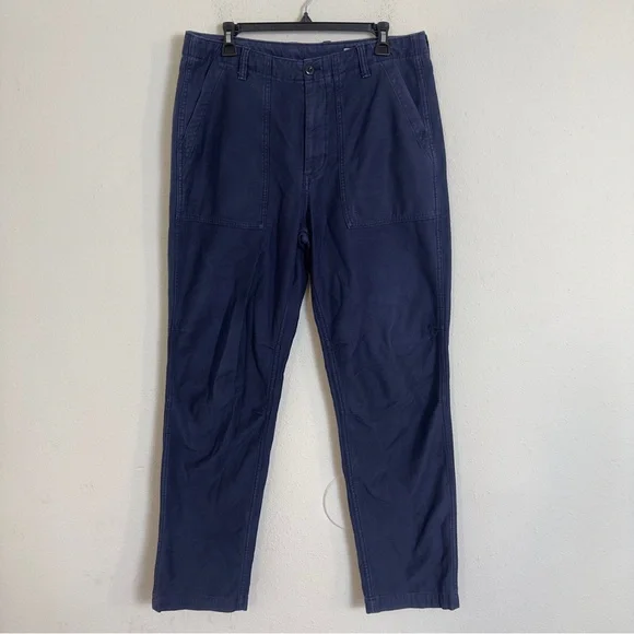Outerknown mens navy the field pants - Picture 8 of 10
